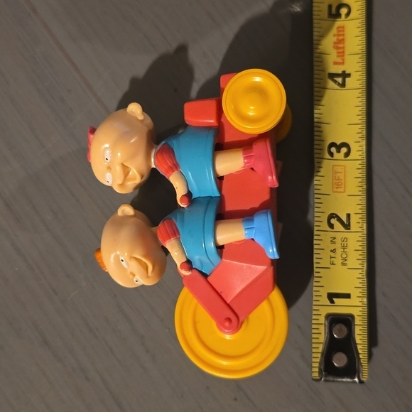 Vintage Rugrats 1998 Phil & Lil Burger King Toy - Picture 1 of 3